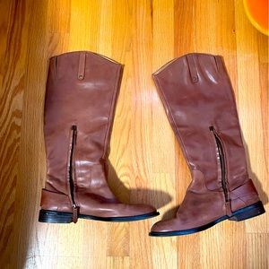 Halogen Leather Boots